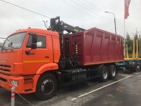 КАМАЗ 65115 с КМУ 658602 (VM10L74M) Евро-5
