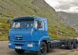 Шасси КАМАЗ  65117-773020-19 Глонасс, среднее сиденье (цвет синий)